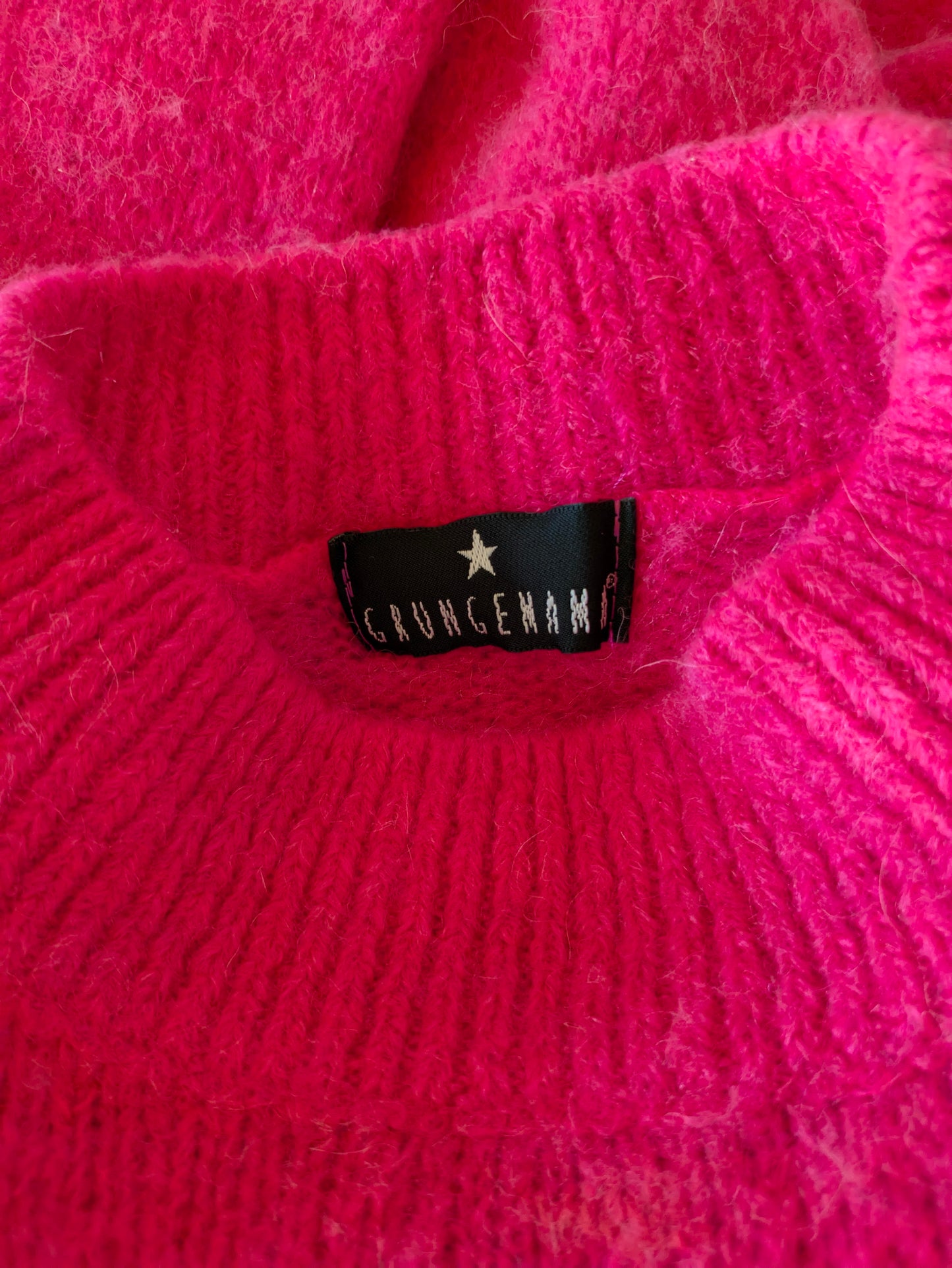 Pull rose alpaca
