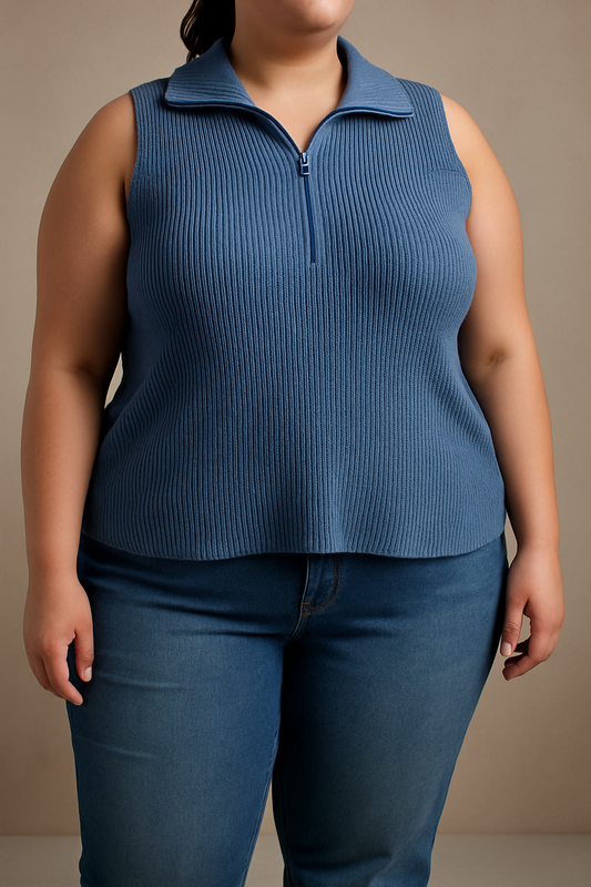 Pull sans manche