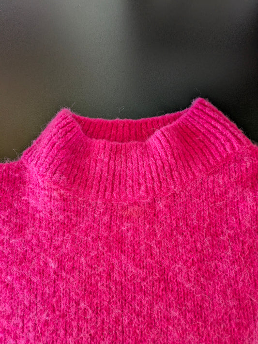 Pull rose alpaca